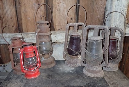 Dietz & Misc Tubular Barn Lanterns