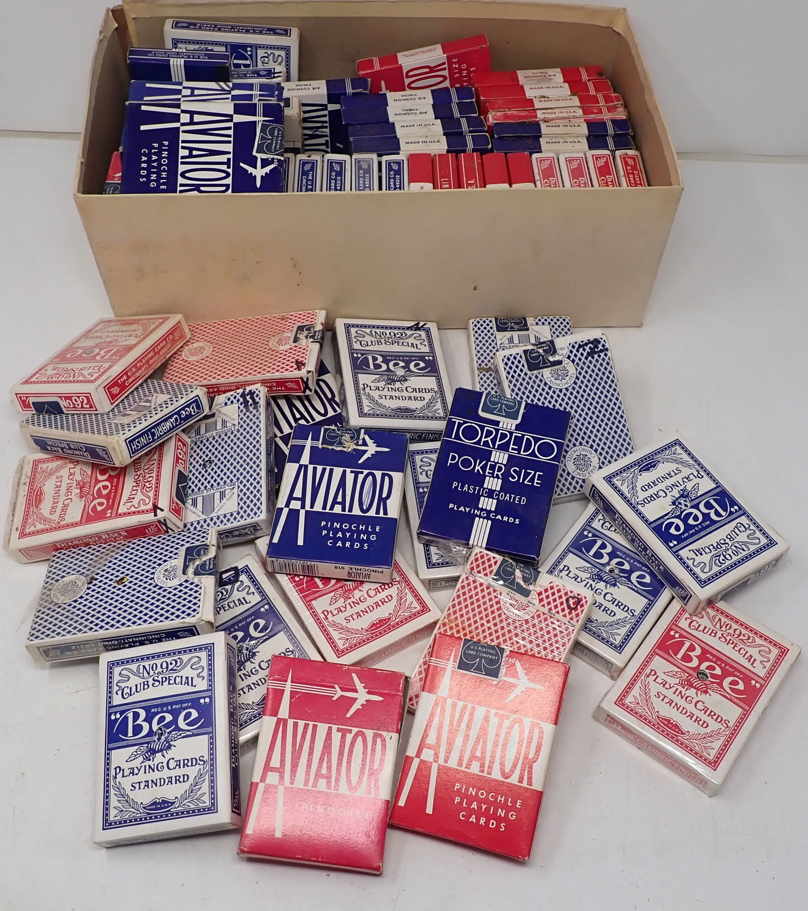 Bee , Aviator , & Torpedo Playing Cards (1 of 4)