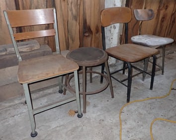 Industrial Stool , Norcor & Toledo Chairs
