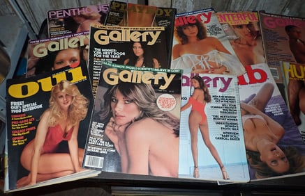 Gallery , Playboy, Oui, & Penthouse Magazines
