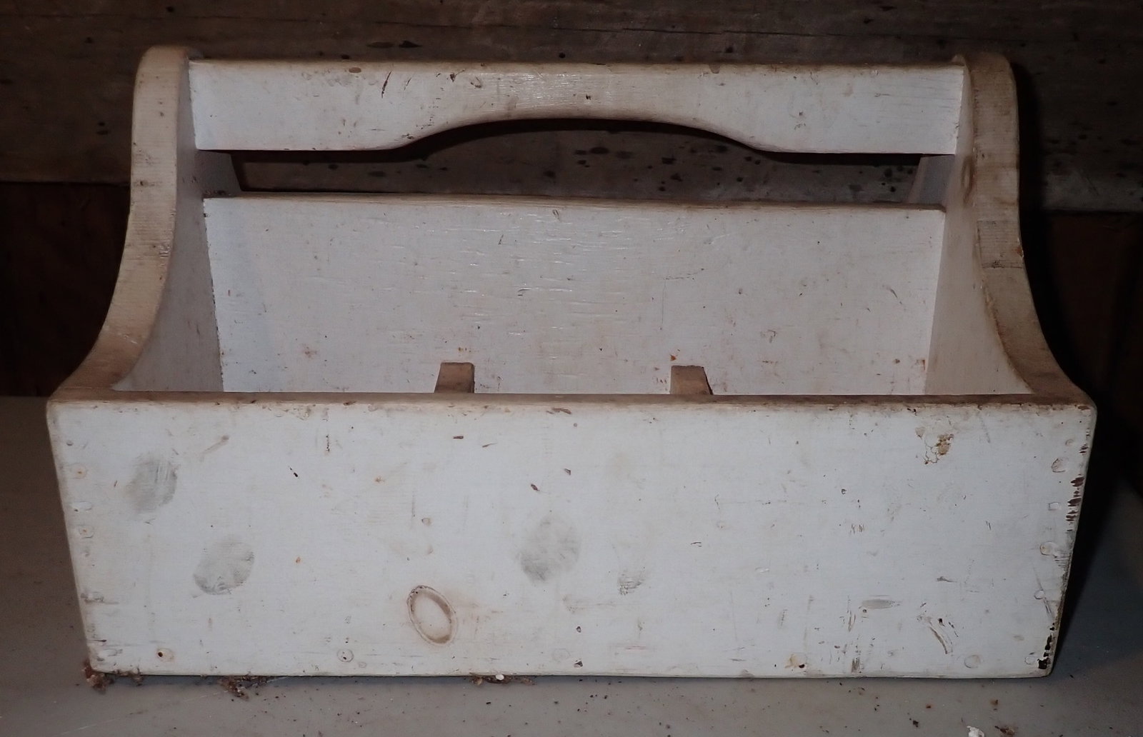 Wooden Tote: Approx 12 1/2" x 15" x 9" tall. Shipping available