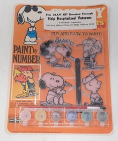 1971 Peanuts Paint by Number