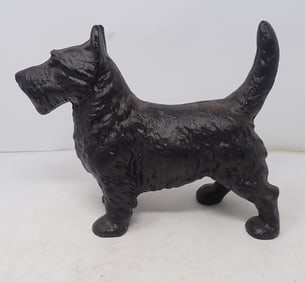 Cast Iron Scotty Dog Doorstop