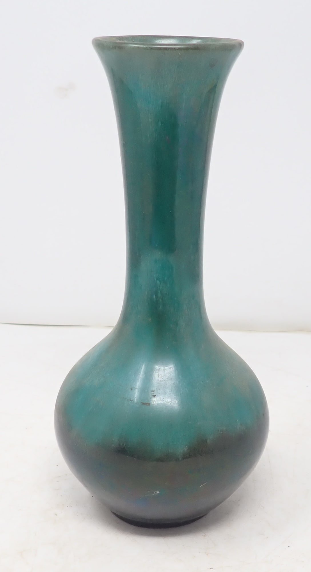Blue Mountain Pottery Bud Vase: Approx 4" in diameter and 8 7/8" tall. Shipping available