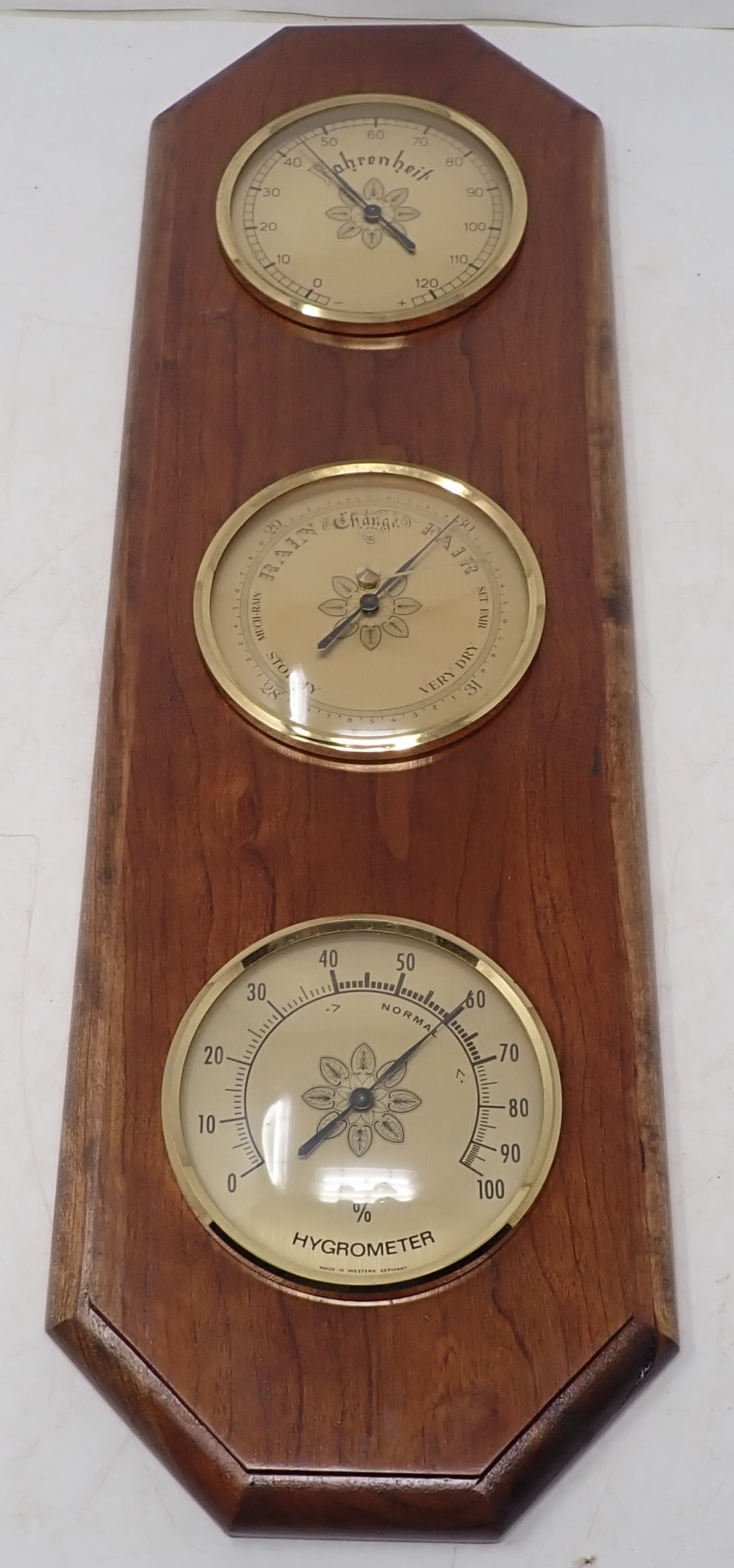 Barometer: Approx 6 1/4" x 20". Shipping available