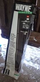 Wayne 1/3 hp Pedestal Sump Pump