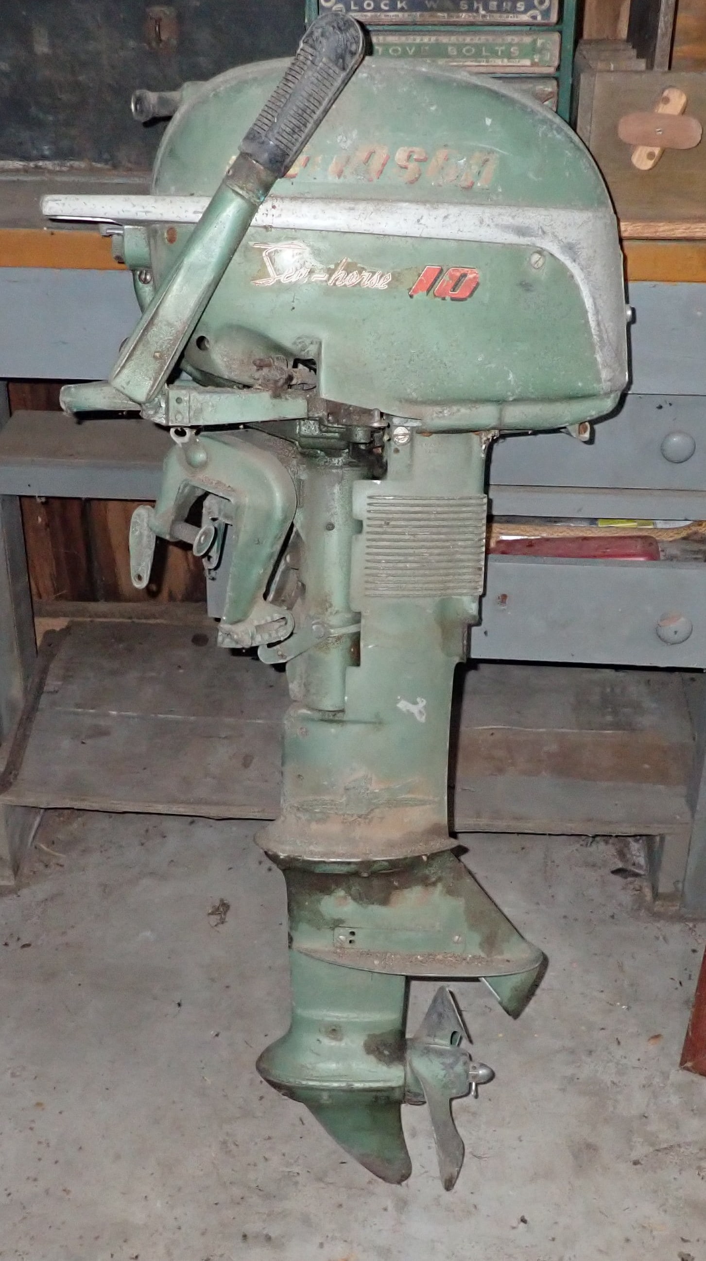 Johnson Sea-Horse 10hp Outboard Boat Motor (1 of 6)