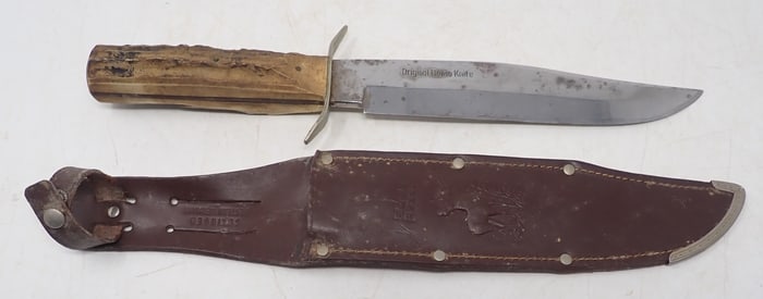 Edge Brand Original Bowie Knife w/ Bone Handle