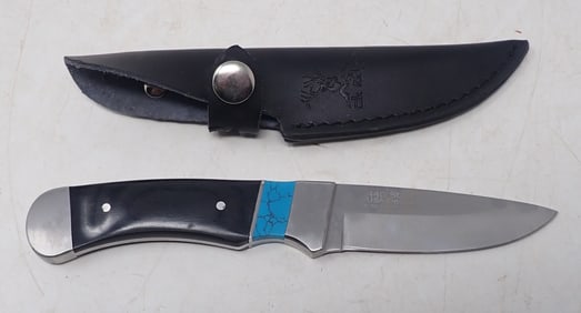 Elk Ridge 440 Steel Knife w/ Sheath