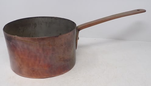 Dovetailed Copper Pot w/ Bras Handle
