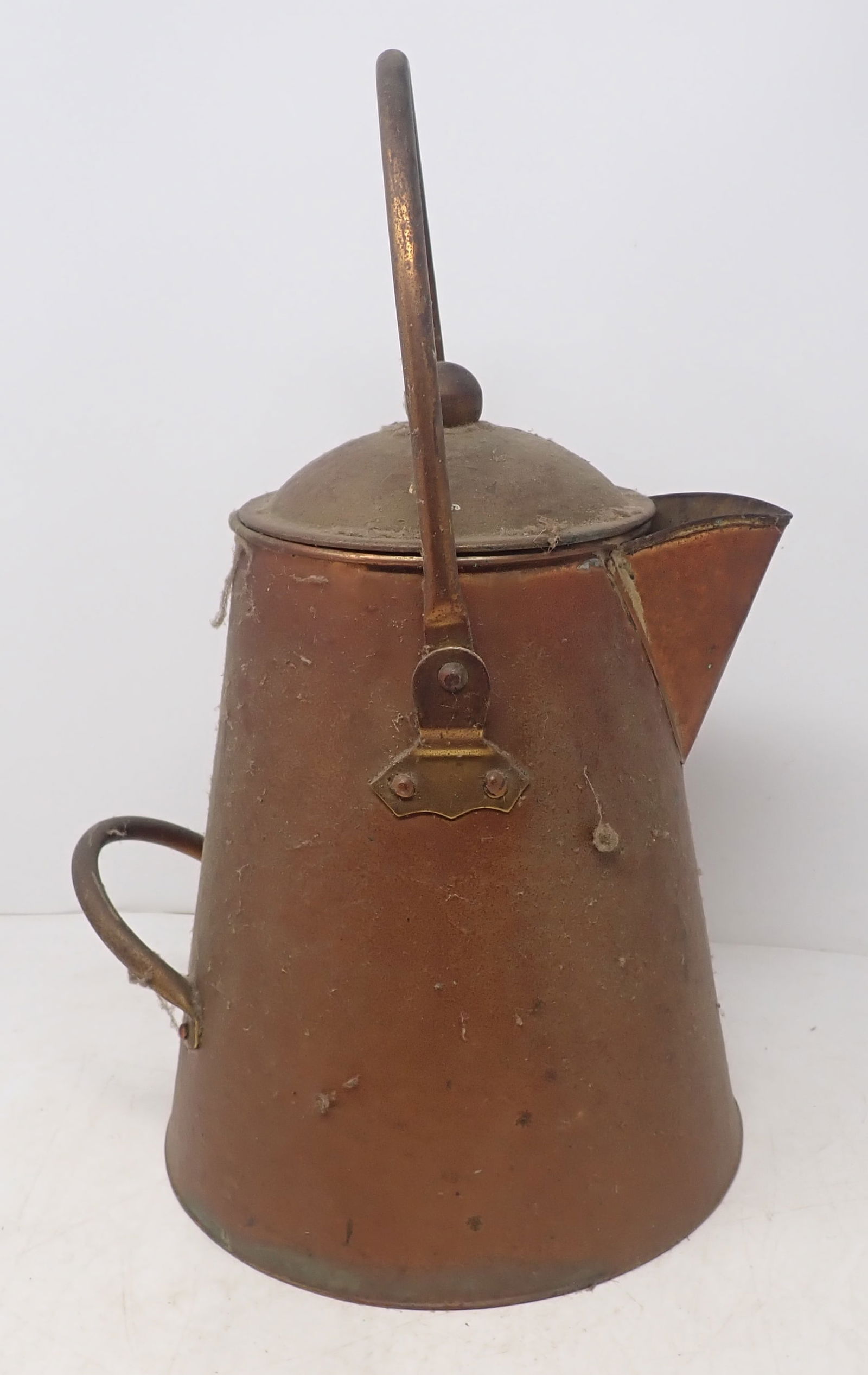 Hammer Copper Coffee Pot (1 of 8)