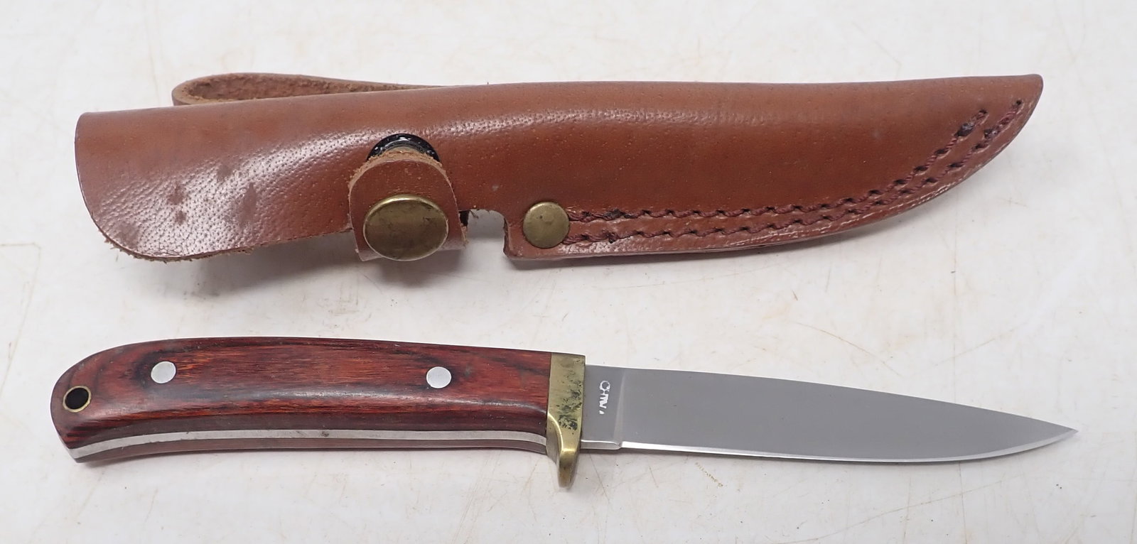 Master Hunting Knife w/ Sheath: Approx 7" long. Shipping available