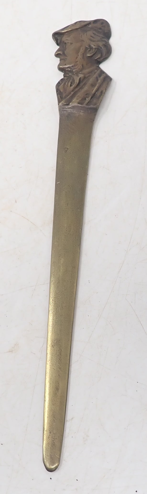 Bronze Figural Austria Letter Opener: Approx 9 5/8" long. Shipping available