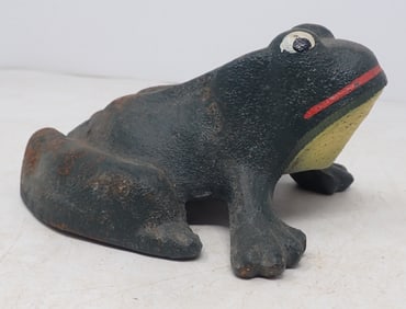 Cast Iron Frog Doorstop