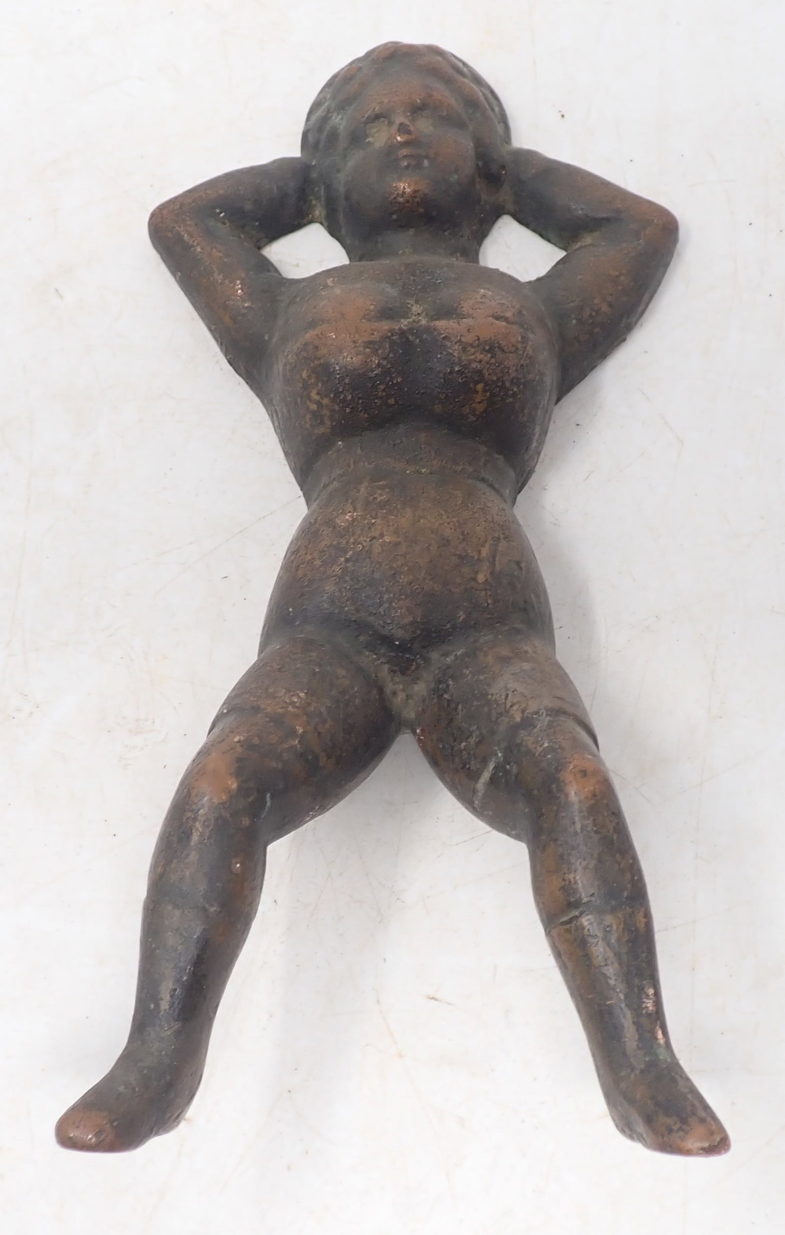 Bronze Naughty Nellie Boot Jack (1 of 3)