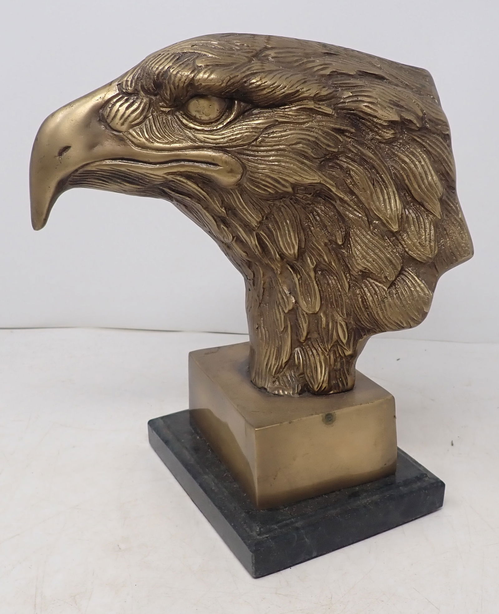 Brass Eagle Sculpture (1 of 3)