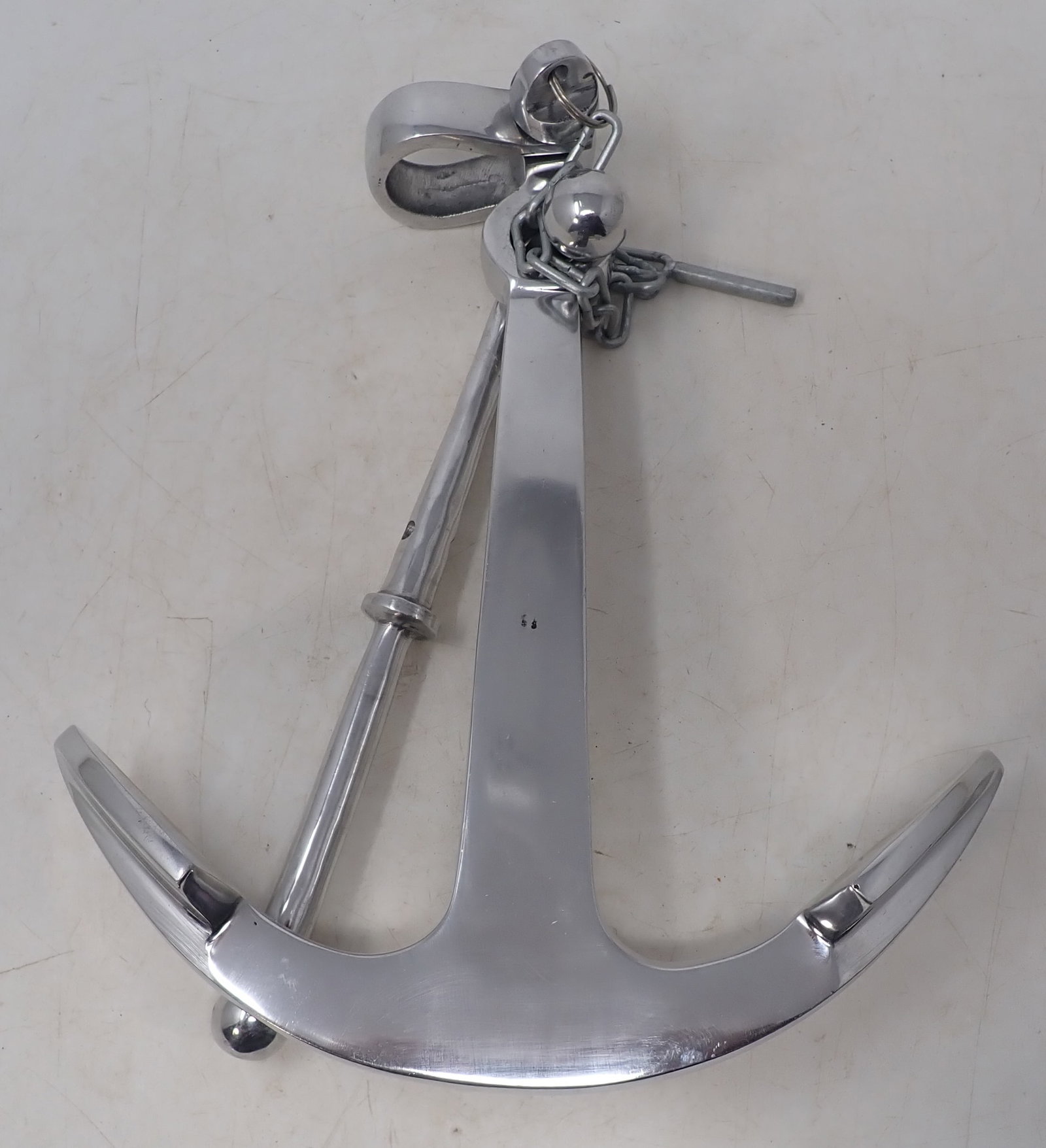 Aluminum Ships Anchor: Approx 10 1/4" x 12". Shipping available