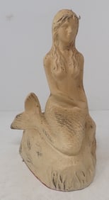 Moby Dick Cast Iron Mermaid Doorstop