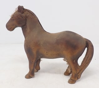 Brass Horse Still Bank