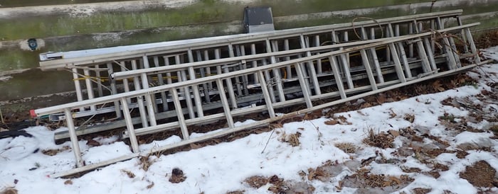 Aluminum Extension Ladders incl Werner