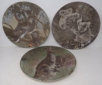 3 Royal Doulton Collector Plates