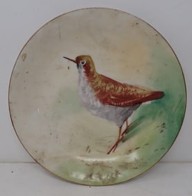 Limoges Bird Plate