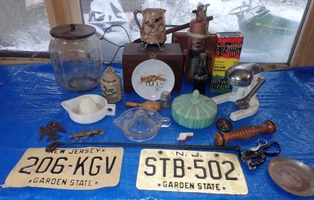 American LaFrance Fire Extinguisher , Rug Beater & Misc