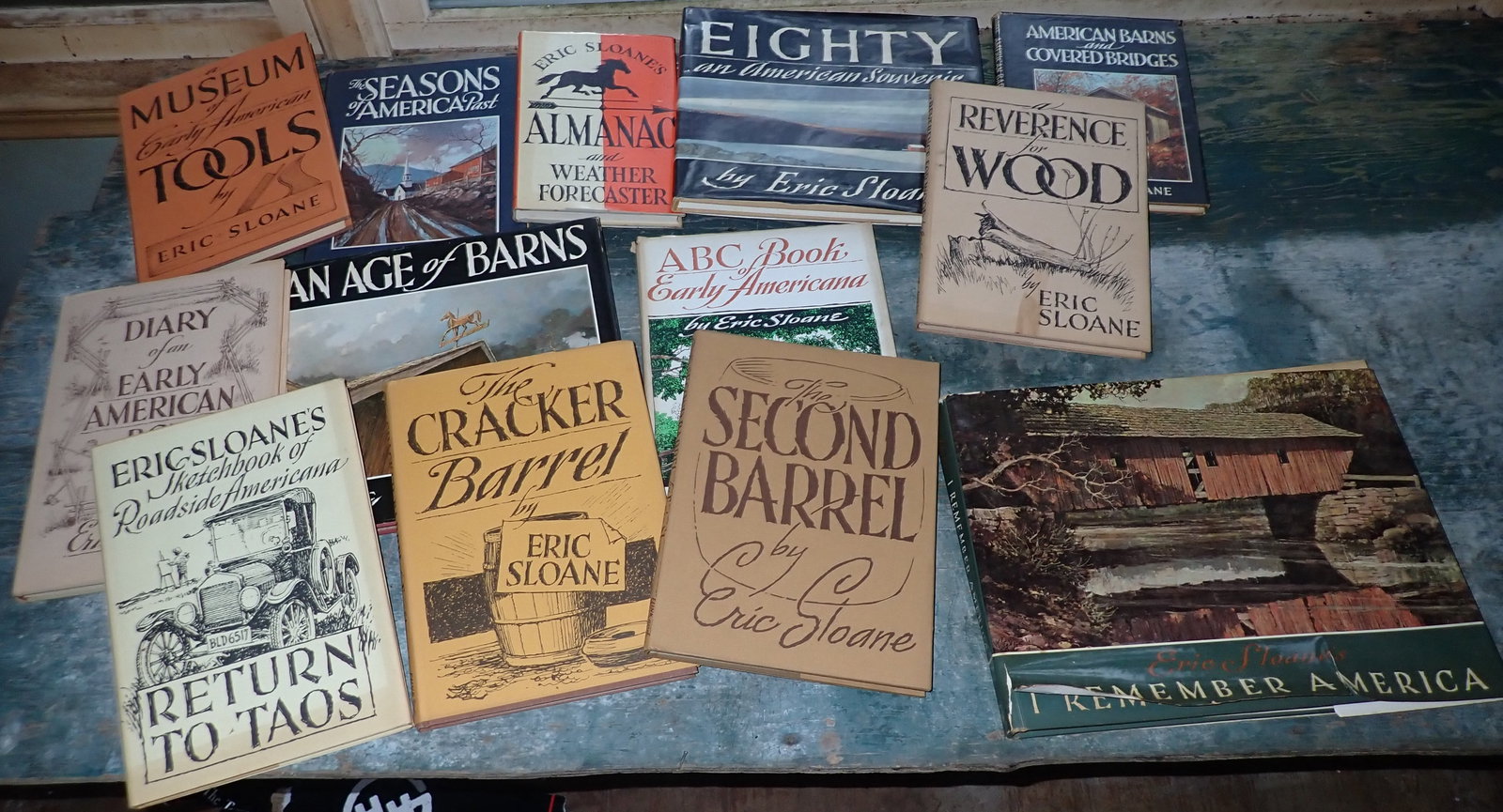 Eric Sloane Tool , Barn , & Misc Books (1 of 7)