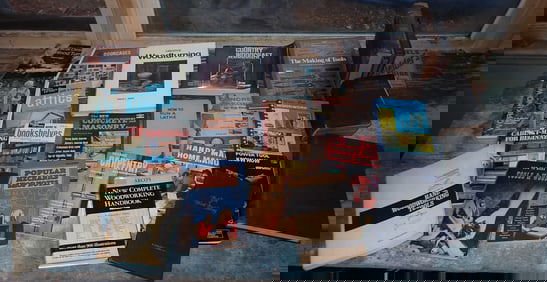 Woodworking , Tools , & Misc Books