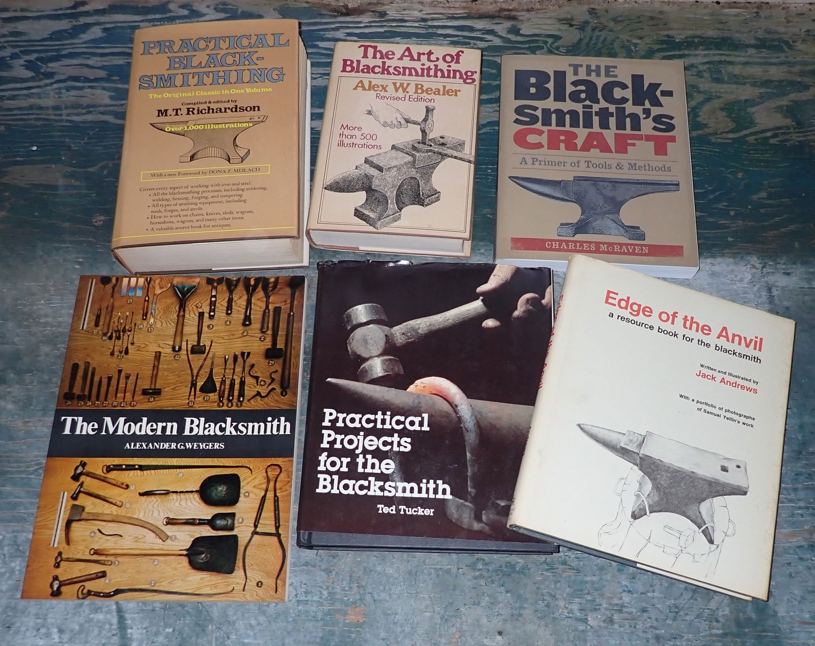 Blacksmith Anvil & Tool Books (1 of 5)