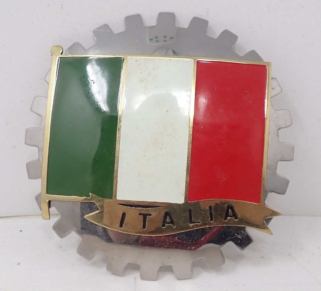 Italy License Plate Badge (1 of 2)
