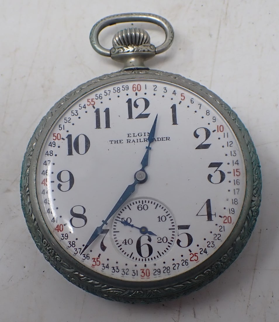 Elgin Pocket Watch w/ Illinois Case (1 of 6)