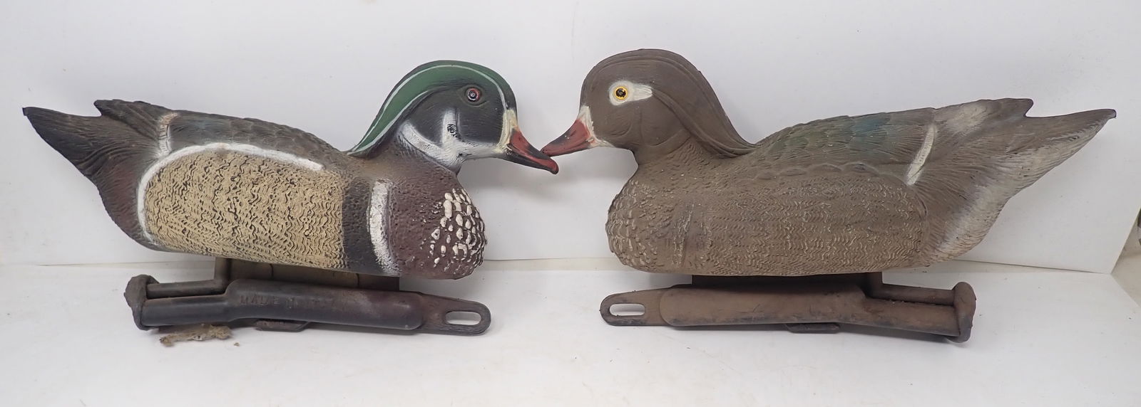 2 Carry Lite Duck Decoys: Approx 12" long. Shipping available