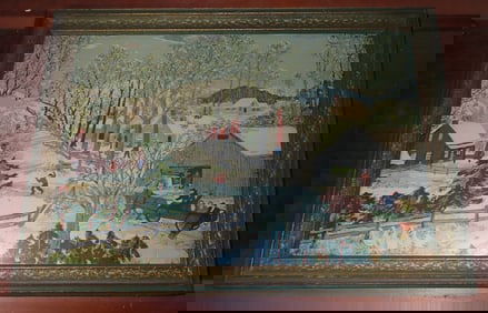 Framed Riverdale Fabric