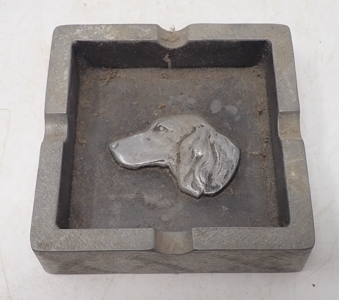 Bruce Fox Aluminum Ashtray (1 of 4)