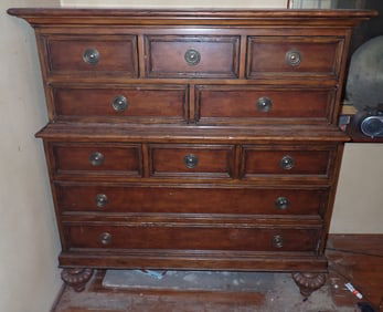 Baker Furniture Milling Road Chest on Chest