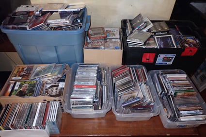Large Lot of Country & Misc Cd's