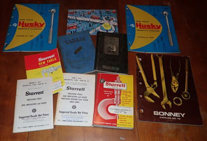 Starrett , Husky , Bonney , K-D Tool Catalogs
