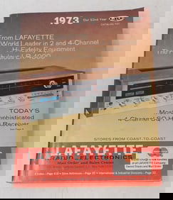 1973 Lafayette Stereo Radio Electronic Catalog