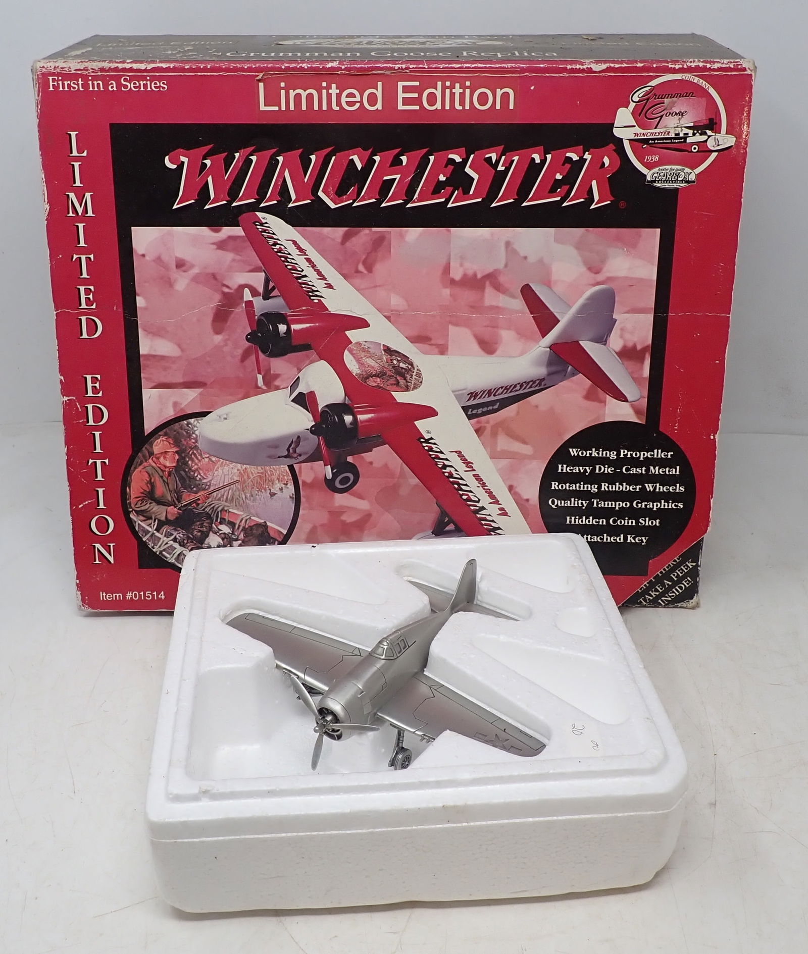 Winchester & Danbury Mint Pewter Planes: Shipping available
