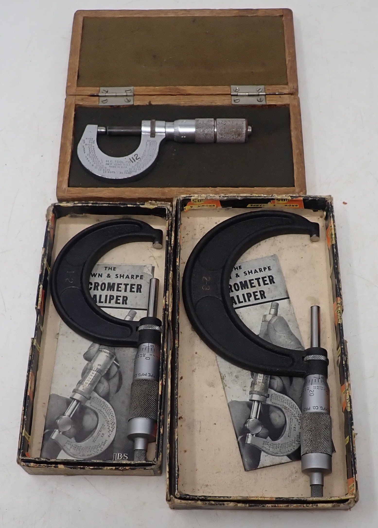 MG Tool , Brown & Sharpe Micrometers (1 of 6)