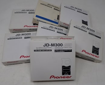7 Boxes Pioneer JD-M300 6 Compact Disc Magazines