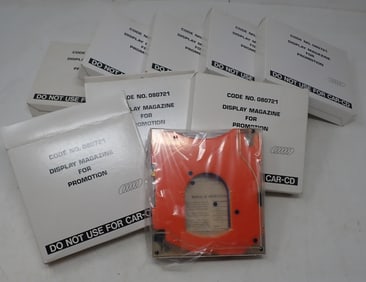 8 Boxes of Pioneer Promotion Display CD Magazines