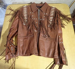 Leather Gallery Jacket