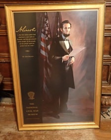 John Burton Abraham Lincoln Print