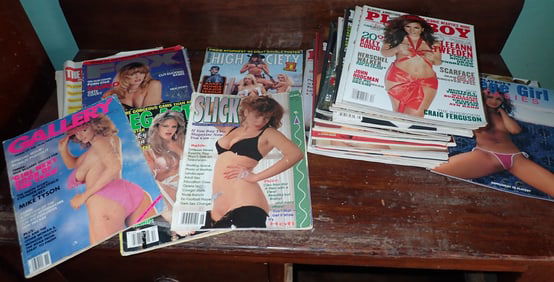Playboy & Misc Adult Magazines