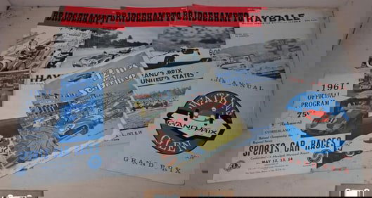 Bridgehampton , Haybale, Gran Prix Racing Programs