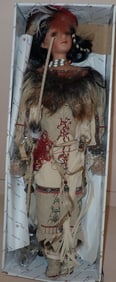 Golden Keepsakes Indian Girl Doll Desert Wind