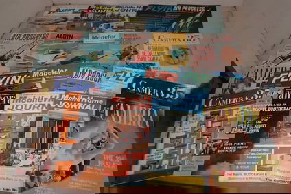 Aviation , Camera , True , Camping , & Misc Magazines