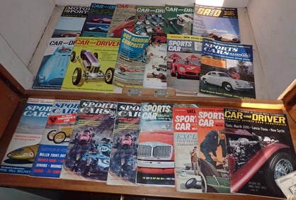 Sports Car , Hot Rodding , Car & Driver Magazines